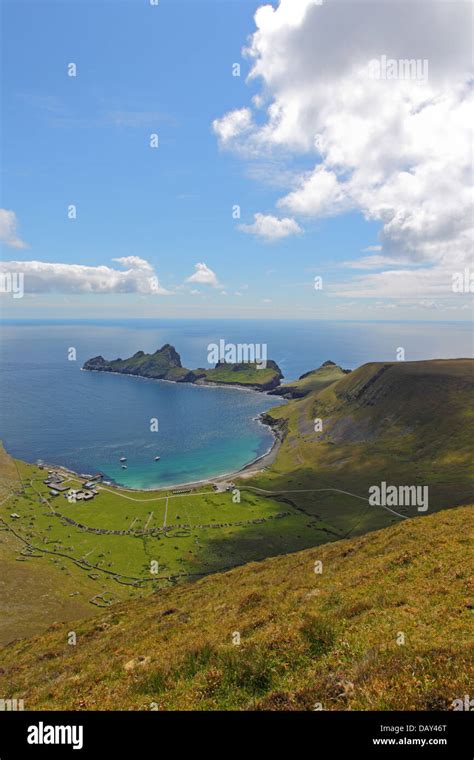 Village Bay On Hirta St Kilda Outer Hebrides Stock Photo Alamy
