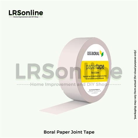 Boral Paper Joint Tape | Shopee Philippines