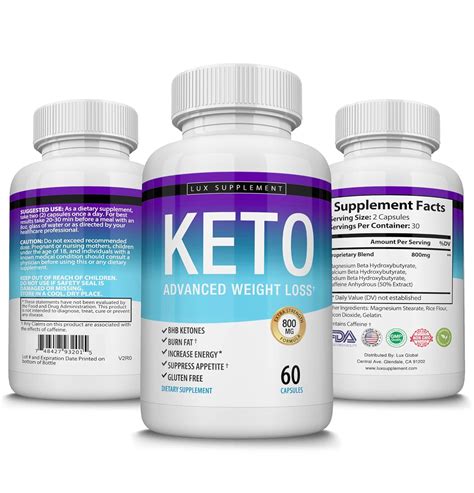 Keto Pills Advanced Weight Loss Bhb Salt Natural Ketosis Fat Burner Using Ketone