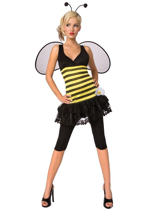 Sexy Queen Bee Costume Sexy Bumble Bee Halloween Costumes