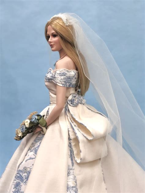Chapel Vows” Ashton Drake Porcelain Doll Barbie Wedding Dress Bride Dolls Barbie Bride