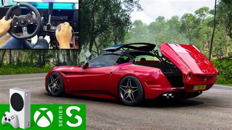 Forza Horizon 5 Xbox Series S Ferrari California T Steering Wheel