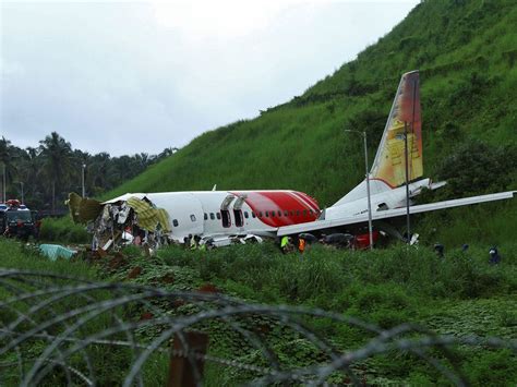 Day After Aftermath Of Dubai Kerala Air India Express Flight Crash In