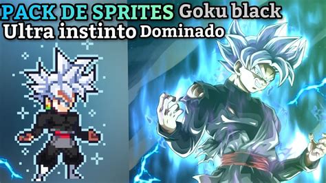 Pack De Sprites De Goku Black Ultra Instinto Dominadoremasterizado