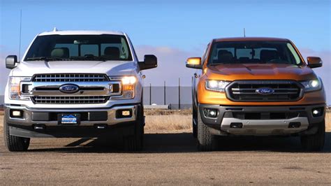 Ford Ranger Takes On F In Head To Head Drag Race