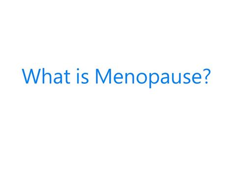 Sex After Menopause What Is Menopause Youtube