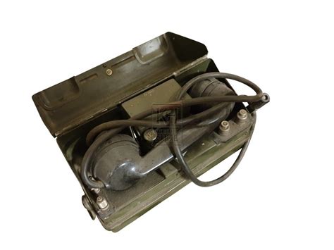 War And Military Prop Hire Field Telephone Keeley Hire