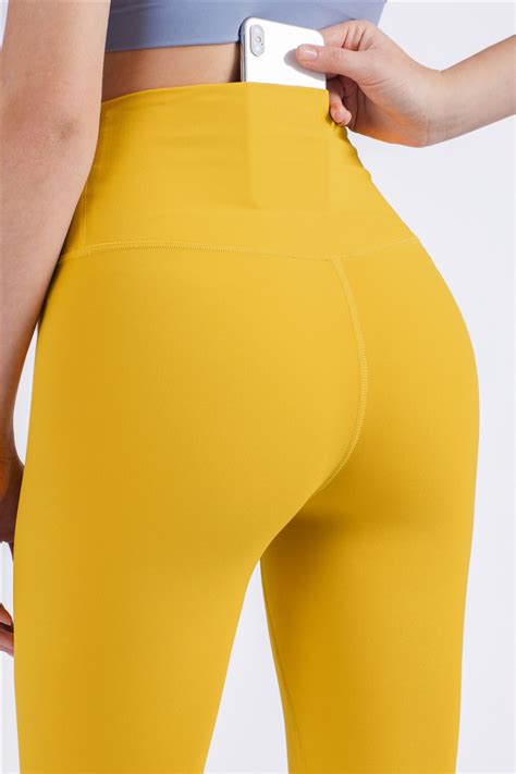 Yoga Suit No Embarrassing Line Sports Fitness Pants Tight Peach Hip Running Pants High Waist