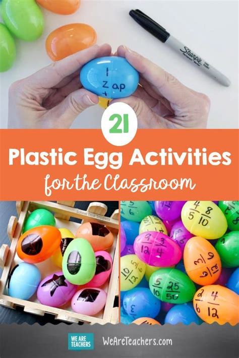 40 Cool Ways To Use Plastic Easter Eggs For Learning Easter Egg