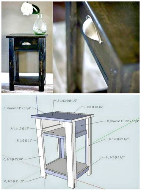 45 Diy Nightstand Plans That You Can Easily Build 2022