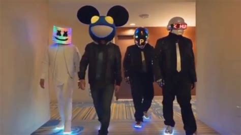 Marshmello Vs Deadmau5 Alone Remix Official Music Video Ft Daft Punk Youtube