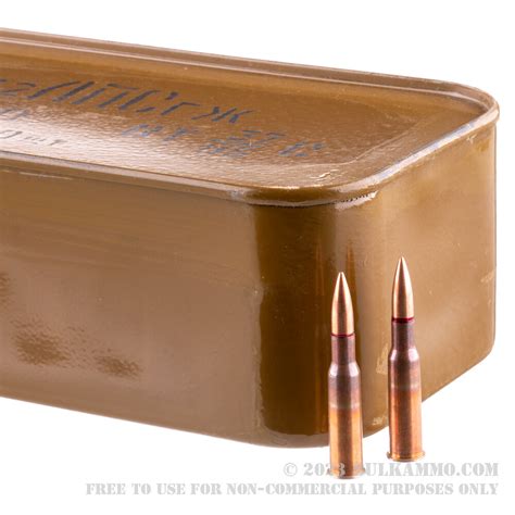 440 Rounds Of Bulk 762x54r Ammo By Russian Surplus 148gr Fmj