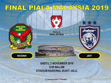 Anda rindukan suasana bola sepak malaysia wajib tonton | final piala malaysia 2019 kedah vs jdt. Live Streaming Kedah vs JDT Piala Malaysia Final 2 ...