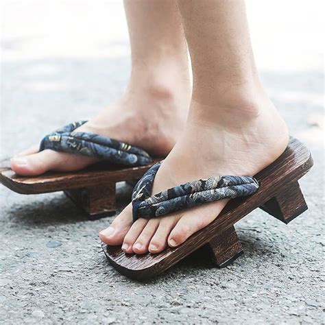 whoholl geta japanese clogs women slippers flip flops wood 46 off