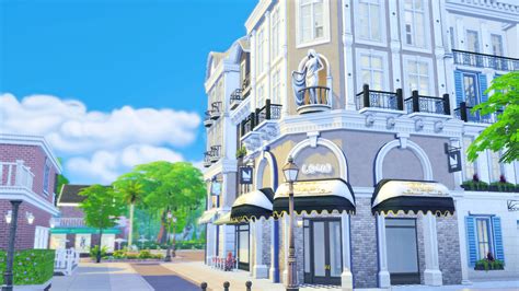 Parisian Chic Apartment By Harrie The Sims 4 Download Simsdomination