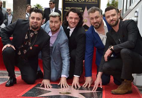 See Photos From Nsync S Pop Tastic Walk Of Fame Ceremony