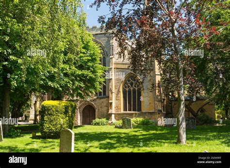 Holy Trinity Church in Stratford-upon-Avon, Warwickshire the site of