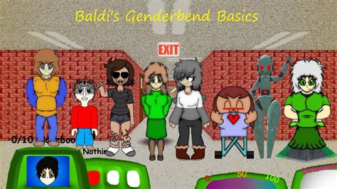 Baldi S Genderbend Basics Мод Youtube