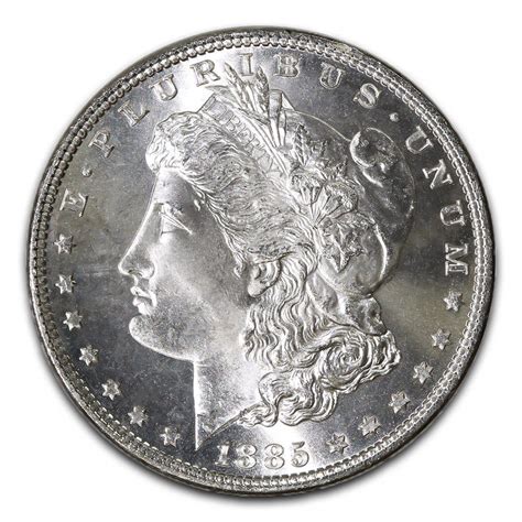 Morgan Silver Dollar Uncirculated 1885 Cc Golden Eagle Coins