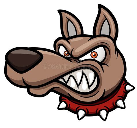 Angry Cartoon Dog Stock Illustrations 7549 Angry Cartoon Dog Stock