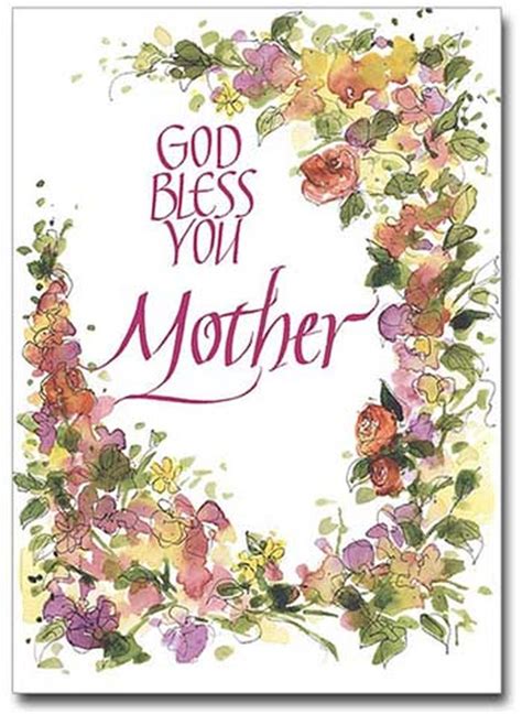 Sisters Of Carmel God Bless You Mothers Day Greeting Card