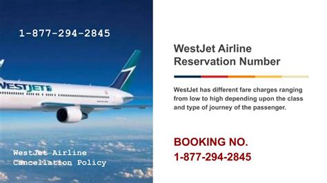 WestJet Airlines Cancellation | Refund | Reservation Number - IssueWire