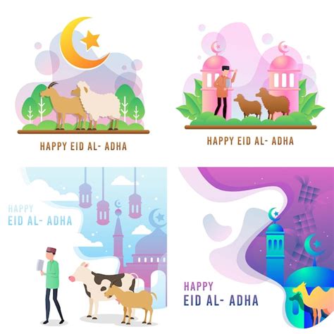 Premium Vector Happy Eid Al Adha Vector Design