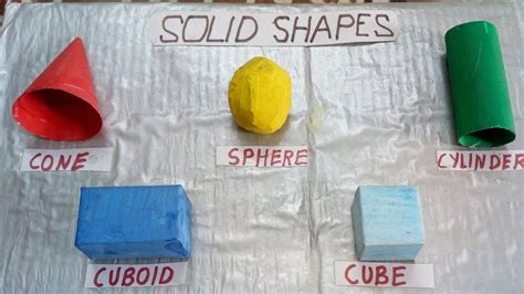 Solid Shapes Project Youtube