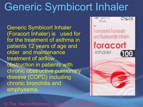 Generic Symbicort Inhaler For Treatment Of Asthma And Copd Ppt