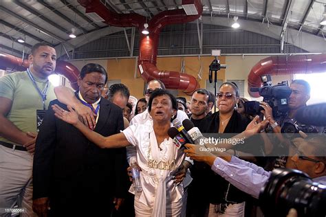 Maria Matias Weeps For Her Late Son Hector Macho Camacho In A News