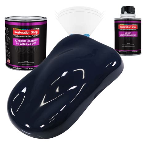 Restoration Shop Midnight Blue Acrylic Urethane Auto Paint Complete