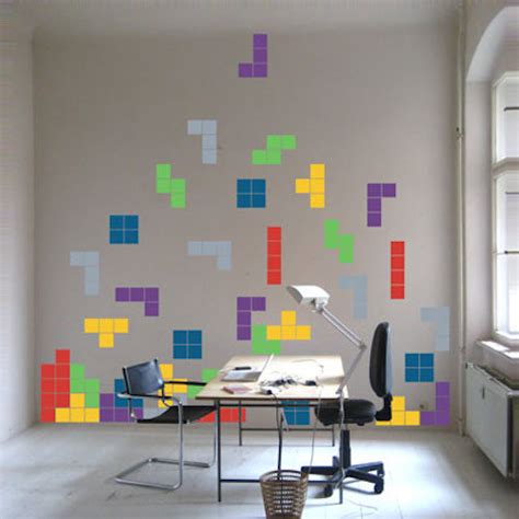 Tetris Wall Art Stickers Trendy Wall Designs