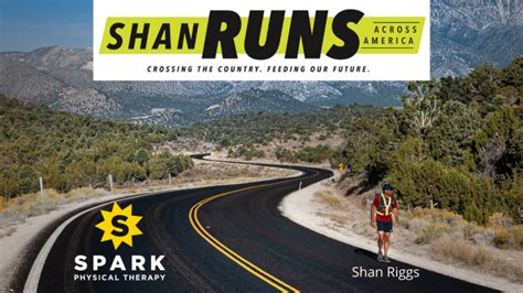 Running Across The Country Shan Runs Across America Spark Healthy