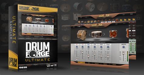 Drumforge Ultimate Sampler drum instrument launched
