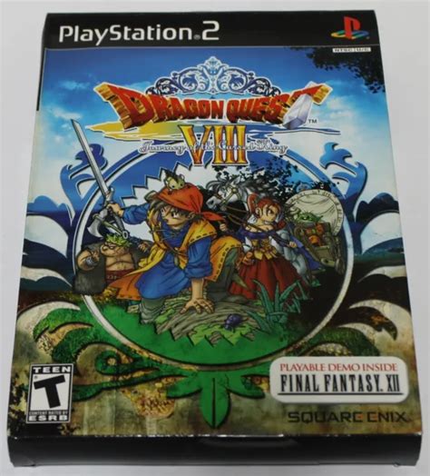 Dragon Quest Viii Journey Of The Cursed King Sony Playstation 2 New Sealed Ps2 7995 Picclick