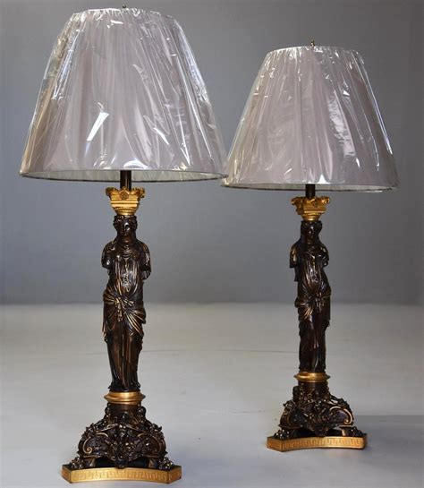 With its super stable flat base, quality build, easy height and tilt adjustment, this is a desk lamp. Large pair of superb quality bronze table lamps, signed Barbedienne in Lamps