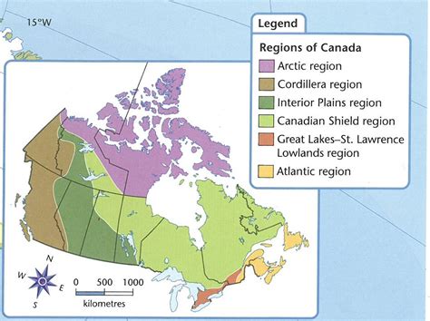 Canadas 6 Geographic Regions Student Sparkca