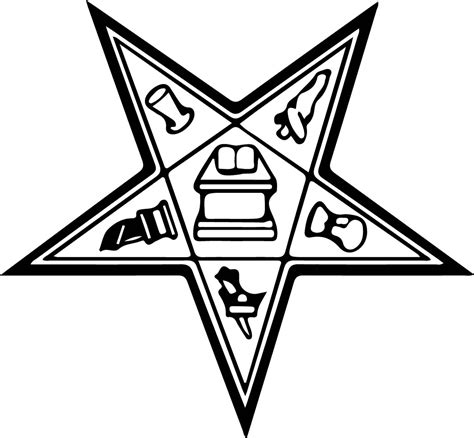Order Of The Eastern Star Logo Svgpngjpegepsdxfaipdf Etsy