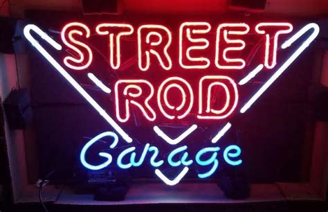 Street Rod Garage Neon Sign Neon Light Diy Neon Signs