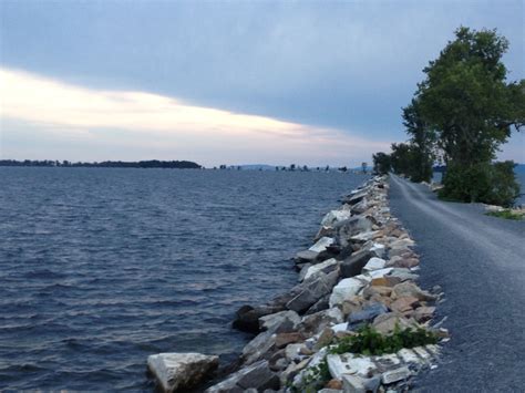 Colchester Causeway Bike Path Enjoy Lake Champlain Waterfront