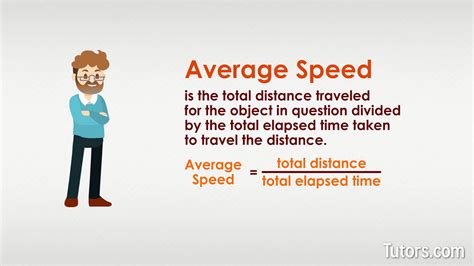 How To Find Average Speed Formula And Examples