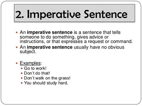 For example, when you say, shut up, the subject you from you shut up is left out perhaps because. 12. syntax (sentences)