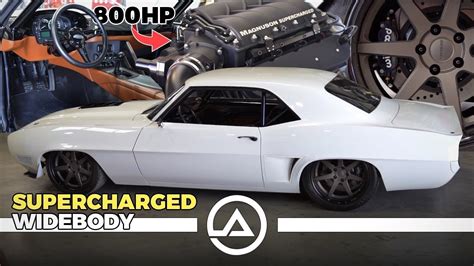 800hp Supercharged 69 Camaro Widebody Born Vintage Custom Fab Youtube