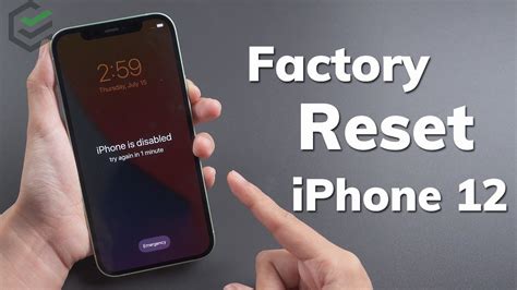 How To Factory Reset Iphone Without Passcode Methods Reset