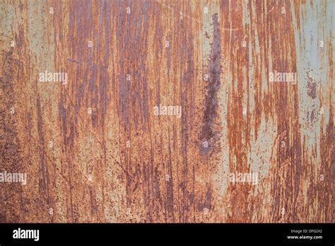 Rusty Metal Texture Aged Tin Stock Photo Alamy