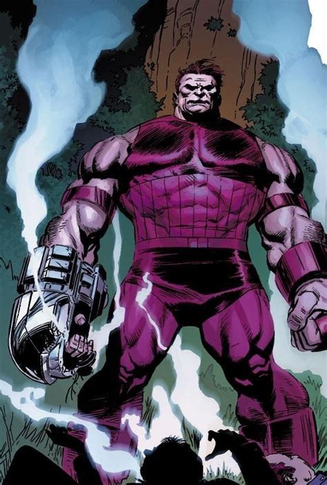 Brotherhood Of Mutants Juggernaut Marvel Comic Character Comic Book