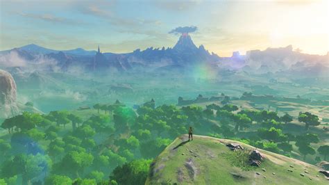 Legend Of Zelda Breath Of The Wild Is Beautiful On Nintendo Switch