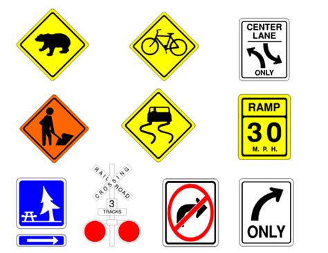Road Signs Clip Art 2 Teaching Resources