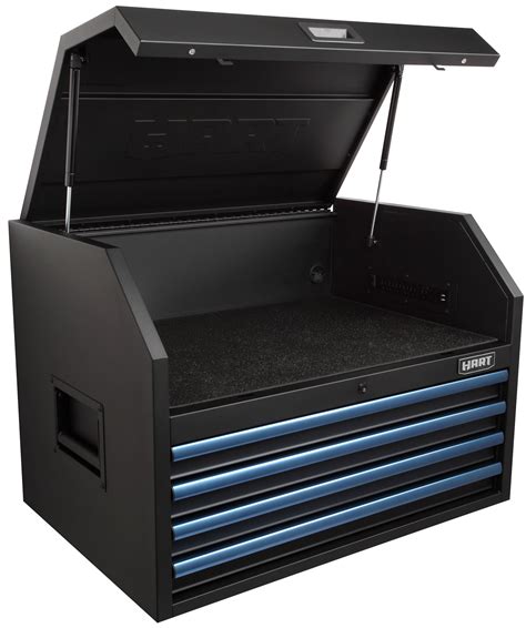 Hart 36 In W X 24 In D 4 Drawer Steel Tool Chest W Power Strip For