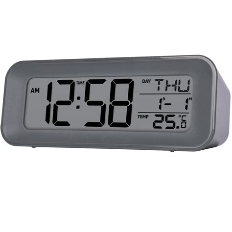 It's your new bedside companion. Acctim Cayman Radio Controlled Grey Alarm Clock & Reviews ...